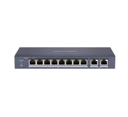 HIKVISION DS-3E0510P-E/M 8 port Gigabit Unmanaged switch/POE+ 30W/Budget 58W/ 1xRJ45 + 1xSFP Uplink